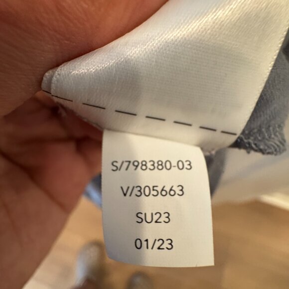 Santorini Midi Dress - Small Petite (Coastline Blue) NWT - Picture 4 of 9